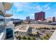 Aerial view featuring balconies and city views of The Strip casinos under blue sky at 2700 Las Vegas Blvd # 610, Las Vegas, NV 89109