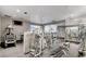 Gym with exercise equipment and rubber flooring at 2700 Las Vegas Blvd # 610, Las Vegas, NV 89109