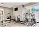 Exercise room with elliptical machines and stationary bicycles at 2700 Las Vegas Blvd # 610, Las Vegas, NV 89109