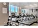 Bright gym featuring treadmills and large windows at 2700 Las Vegas Blvd # 610, Las Vegas, NV 89109