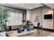 Elegant lobby area with comfortable seating, marble floors, and stylish decor with a coffee bar in a high-rise building at 2700 Las Vegas Blvd # 610, Las Vegas, NV 89109