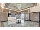Elegant lobby area with marble reception desk and designer lighting at 2700 Las Vegas Blvd # 610, Las Vegas, NV 89109