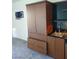 Compact kitchenette includes built-in cabinets, a sink, and essential appliances for convenient meal prep at 29 Montelago Blvd # 336, Henderson, NV 89011