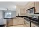 Well-equipped kitchen includes stainless steel appliances, cabinetry and countertop space at 2900 Sunridge Heights Pkwy # 518, Henderson, NV 89052