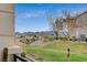 View of community landscaping and mountains in the distance from a balcony at 2900 Sunridge Heights Pkwy # 518, Henderson, NV 89052