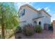 Attractive two-story house featuring a well-maintained yard, walkway, and a two-car garage at 2935 Saltillo Ln, Las Vegas, NV 89121