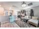 Upstairs bonus living room with comfortable seating and stylish decor, perfect for relaxation and entertainment at 2935 Saltillo Ln, Las Vegas, NV 89121