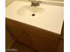 Bathroom featuring a vanity with light wood cabinets and a white counter at 2981 Country Manor Ln # 118, Las Vegas, NV 89115