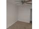The bedroom includes neutral carpet, a ceiling fan, and great natural light throughout the space at 2981 Country Manor Ln # 118, Las Vegas, NV 89115