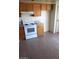 Practical kitchen featuring tile flooring and ample cabinet space at 2981 Country Manor Ln # 118, Las Vegas, NV 89115
