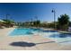 Resort-style community pool area, featuring crystal-clear water and comfortable lounge seating at 3132 Cartanda Ave, Henderson, NV 89044