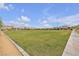 Expansive community soccer field with clear blue skies and distant homes, perfect for sports and recreation at 3132 Cartanda Ave, Henderson, NV 89044