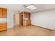 Dining room features a built-in cabinet and wood flooring at 3250 Duneville St, Las Vegas, NV 89146