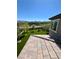 Charming backyard featuring manicured lawn and a playground, perfect for outdoor enjoyment and recreation at 438 Wind Poppy St, Las Vegas, NV 89138