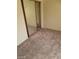 Bedroom featuring a mirrored closet, providing storage space at 4720 Obannon Dr # D, Las Vegas, NV 89102
