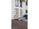 Exterior shot of units with security door at 4770 Topaz St # 79, Las Vegas, NV 89121