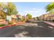 Community entrance gate offering privacy and controlled access for residents and guests at 5615 Calais Ct, Las Vegas, NV 89118