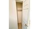 Empty closet with shelving and neutral carpet at 5653 Mount Athos St, North Las Vegas, NV 89031