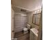 Bathroom with a shower and tub combination and vanity at 615 S Royal Crest Cir # 10, Las Vegas, NV 89169