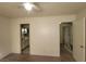 Bedroom with ceiling fan at 854 Stainglass Ln, Las Vegas, NV 89110