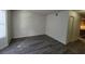 Bright living room features sleek floors, neutral paint, and large windows for natural light at 854 Stainglass Ln, Las Vegas, NV 89110