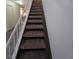 This shows a staircase with carpet and white banister at 854 Stainglass Ln, Las Vegas, NV 89110