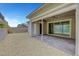 Backyard with covered patio at 977 Edinburgh Fields Ct, Las Vegas, NV 89138