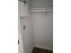 Walk-in closet with rod and shelf at , Henderson, NV 89002