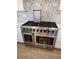 Professional-grade THOR stainless steel stove and oven combo at , Henderson, NV 89002