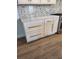 Custom kitchen cabinets with gold hardware at , Henderson, NV 89002