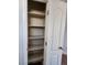 Linen closet provides additional storage solutions at , Henderson, NV 89002