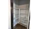 A corner pantry with ample shelving space for food storage at , Henderson, NV 89002