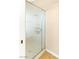 Bathroom features a walk-in shower with seamless glass door and chrome hardware at 10125 Hope Island Dr, Las Vegas, NV 89134
