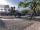 Community common area with picnic tables, barbecue grills, seating, and lush landscaping at 10147 Aspen Rose St # 101, Las Vegas, NV 89183