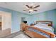 Charming bedroom with natural light and neutral colors at 1028 Dodger Blue Ave, Las Vegas, NV 89123