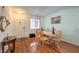 Cozy dining room with hardwood floors and ample natural light at 10353 Yew Blossom Ave, Las Vegas, NV 89166