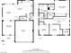 Floorplans of both floors featuring the layout of the house at 10353 Yew Blossom Ave, Las Vegas, NV 89166