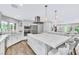 Spacious kitchen with a large island, stainless steel appliances, and modern finishes at 108 Quail Run Rd, Henderson, NV 89014