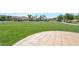 Expansive community green space with well-manicured lawn and walking paths at 12348 Golden Wreath Rd # 1, Las Vegas, NV 89183