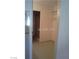 Functional walk-in closet featuring rod and shelves for organized storage solutions at 1405 Vegas Valley Dr # 378, Las Vegas, NV 89169