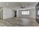 Spacious living room with modern flooring, fireplace and natural light at 1901 Farnam Pl, Las Vegas, NV 89102