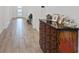 Inviting entryway with wood-look tile flooring, decor, and natural light at 1957 Regal Bluff Dr, Henderson, NV 89052