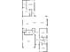 Detailed floor plan showcasing the layout, including a spacious kitchen, primary bedroom, and convenient garage access at 1957 Regal Bluff Dr, Henderson, NV 89052