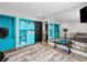 Spacious exercise area with a large mirror and ample storage space at 2104 Plaza De La Candela, Las Vegas, NV 89102