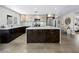Contemporary kitchen with granite counters, stainless appliances, and ample cabinet space at 2104 Plaza De La Candela, Las Vegas, NV 89102