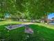 Shady park with horseshoe pits, benches, and lush trees, providing a serene recreational space at 2104 Plaza De La Candela, Las Vegas, NV 89102