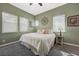 Comfortable bedroom with multiple windows providing ample natural light and views at 2124 Pont National Dr, Henderson, NV 89044