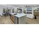 Kitchen with large island, stainless appliances, and an open concept design at 2873 Knoxville Ct, Henderson, NV 89052