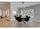 Dining space with views to the exterior at 3040 Hidden Treasure Dr, Las Vegas, NV 89134