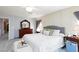 Comfortable main bedroom showcasing a soft carpet and natural light at 3404 Brayton Mist Dr, North Las Vegas, NV 89081